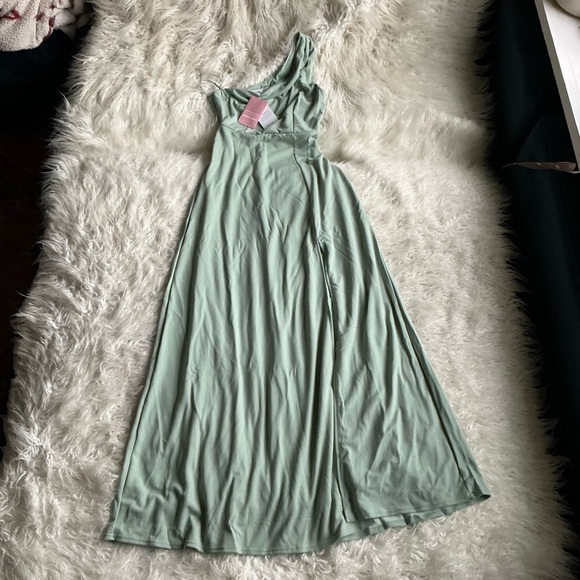 NWT Birdy Grey Kira Dress With Slit - Picture 2 of 5